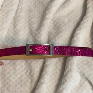 Pink Glitter Belt